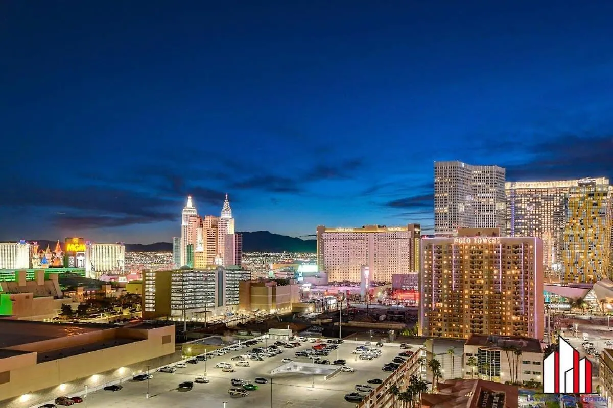 Feriehus Mgm Signature-18-701 1Br2Ba Strip View Balcony Las Vegas USA