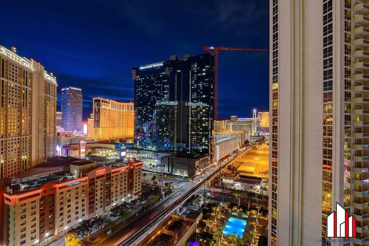 Mgm Signature-18-701 1Br2Ba Strip View Balcony Las Vegas Feriehus